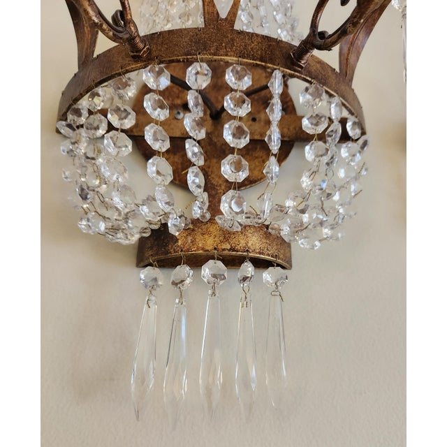 French 1990s Empire Style Wall Light - a Pair For Sale - Image 3 of 5