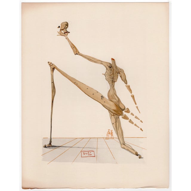 Salvador Dali, Bertran de Born, 1964, Original Woodcut For Sale - Image 8 of 8