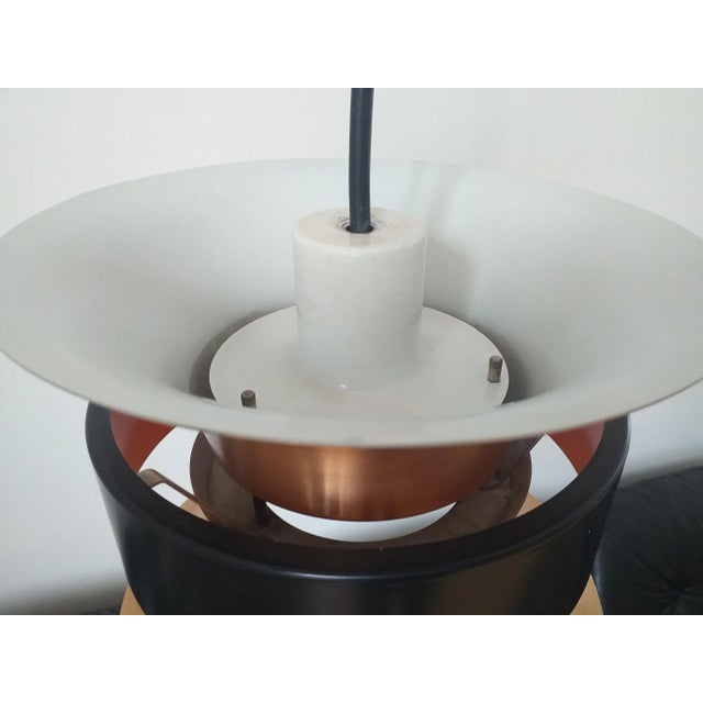 Mid-Century Pendant Lamp by Carl Thore / Sigurd Lindkvist, 1970s For Sale - Image 10 of 12