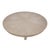 Wood Transitional Round Dining Table, Large - Grey Oak For Sale - Image 7 of 11