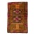 Turkish Mini Rug Oriental Hand Knotted Vintage Rug 1'9" x 1'8" #21068 For Sale