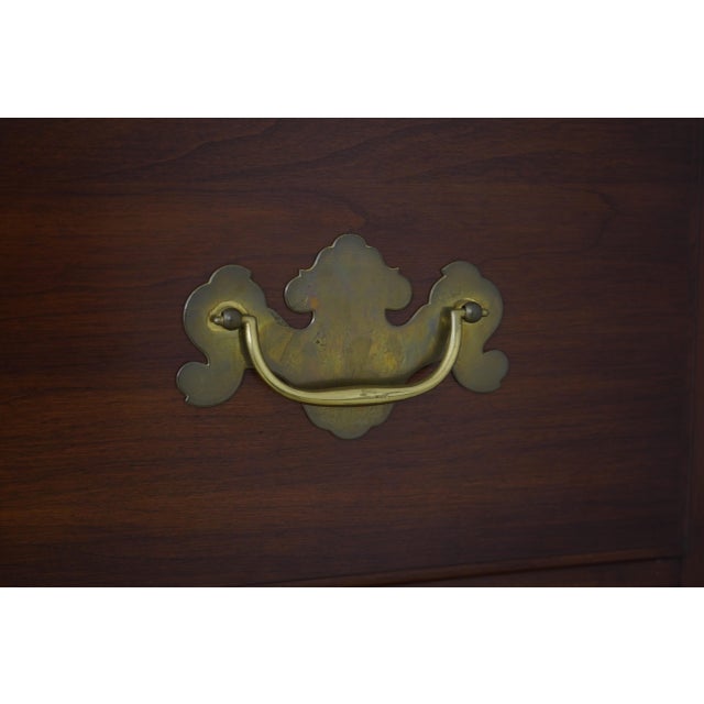 Brown Henkel Harris Cherry Philadelphia Highboy For Sale - Image 8 of 18