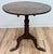 Antique Late 18th C Round English Walnut Tilt-Top Table For Sale - Image 4 of 15