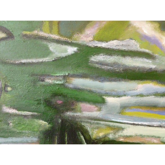 "Perch" Contemporary Expressionistic Oil and Acrylic Painting by Scott Spencer For Sale - Image 4 of 5