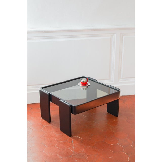 Vintage Coffee Table by Gianfranco Frattini for Cassina, 1970s For Sale - Image 11 of 15