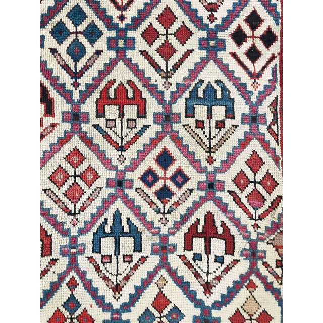 Textile Antique Shirvan Prayer Rug, Northeast Caucasus For Sale - Image 7 of 7