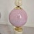 1980s Pair of Pink Mid Century Modern Murano Glass Lamps For Sale In Dallas - Image 6 of 9