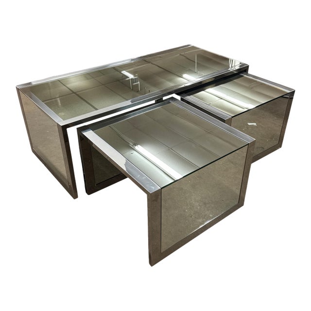 Adrian Bunching Cocktail Table For Sale