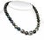 Diamond Tahitian Pearl Necklace 18k Gold 13.25 mm 17" Certified For Sale - Image 9 of 11