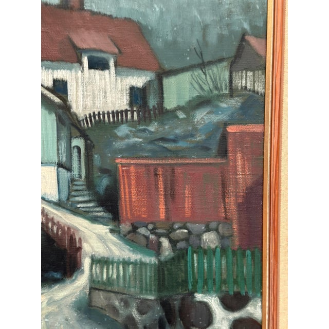 Unknown, Stryket, Nordingrå, 1959, Oil on Canvas, Framed For Sale - Image 6 of 13