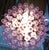 Impressive Murano Glass Sputnik Chandelier poliedro like mazzega zuccheri venini barovier style Diameter 60 cm = 23,7”...