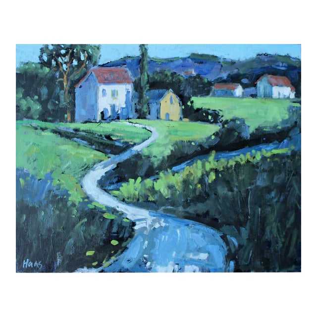 Contemporary Landscape Impressionist Oil Painting For Sale
