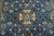 1990s Shabby Chic Ziegler Blue/Ivory Wool Runner Rug- 2'5'' X 9'5'' For Sale - Image 5 of 10