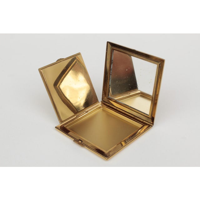 Art Deco Square Cosmetic Box, 1930s For Sale - Image 9 of 10