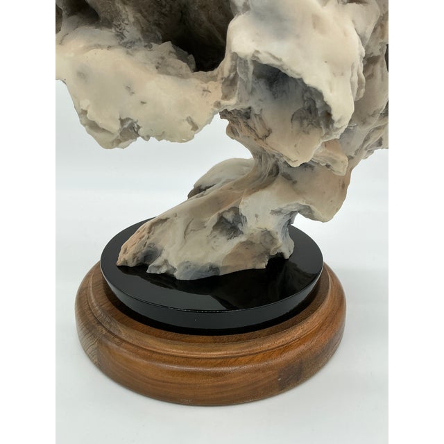 Joe Zslockbower “Winter Run” Wolf Sculpture – Signed Limited Edition 590/4000 For Sale - Image 11 of 17