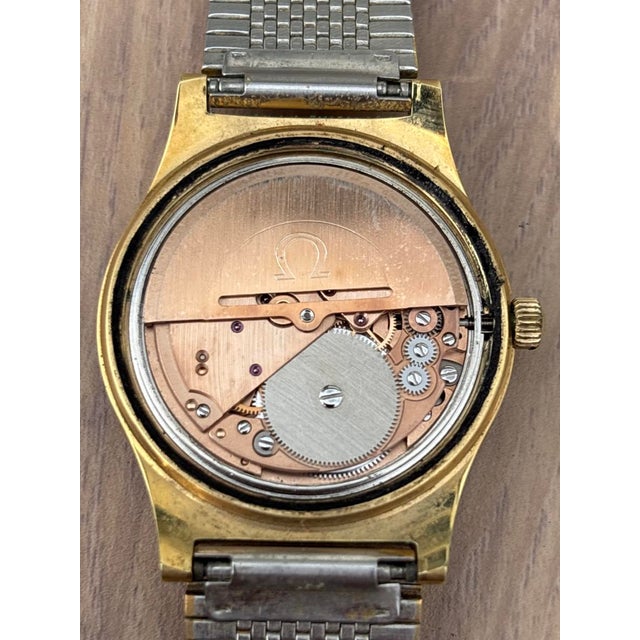 Vintage Automatic Watch in Gold Plating from Omega, 1970s For Sale - Image 7 of 8