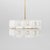 Orrefors Hanging Lamp in Glass Crystal & Brass by Carl Fagerlund for Orrefors, Sweden, 1960s For Sale - Image 4 of 6