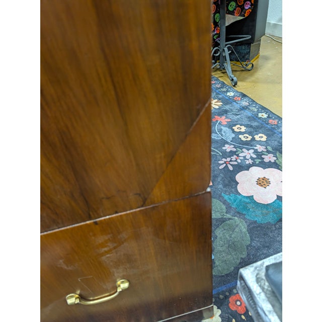 Antique Victorian - British Campaign Chest of Drawers For Sale In Phoenix - Image 6 of 15
