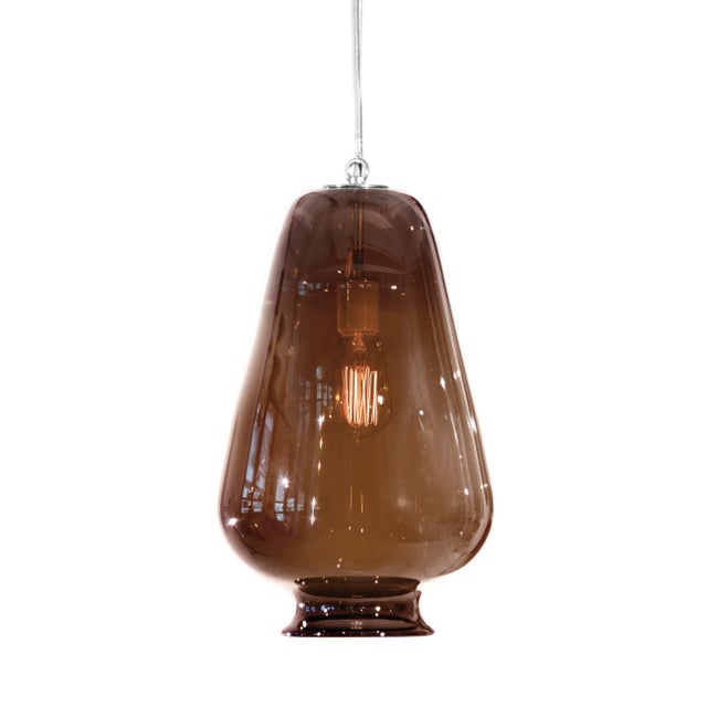 Not Yet Made - Made To Order Mars Pendant Light from the Versuvius Collection in Tea For Sale - Image 5 of 5
