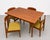 Brown Danish Mid Century Modern Teak Expandable Dining Table, Hidden Leaves, C. 1960’s For Sale - Image 8 of 9