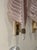 Early 21st Century Pair of Pink Murano Glass Leaf Form Sconces For Sale - Image 5 of 5