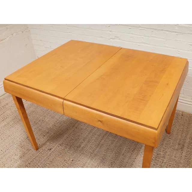 Apricot Vintage Solid Birch Dining Table For Sale - Image 8 of 8