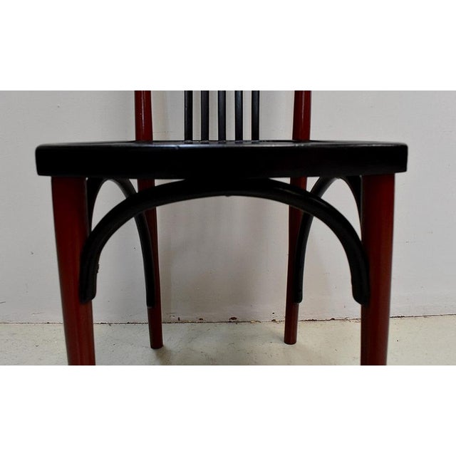 Wood Painted Wooden Chair, 1940s-1950s For Sale - Image 7 of 15