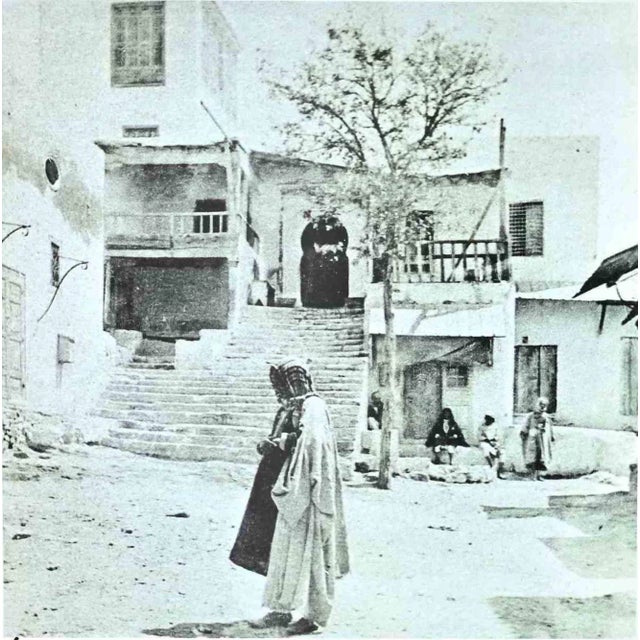 Bettino Craxi, Tunisian View, Original Photolithograph, 1990s For Sale