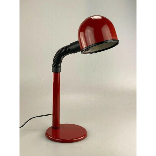 Space Age Design Red Table Lamp For Sale - Image 13 of 13