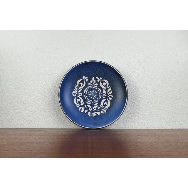 1960s Mid-Century German Studio Pottery Wall Plate from Thoms Keramik, 1960s For Sale - Image 5 of 16