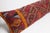 Textile Turkish Handwoven Vintage Tribal Kilim Pillow Cover -13'' X 54'' For Sale - Image 7 of 10