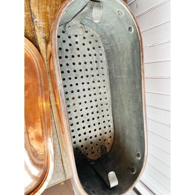 Huge Antique Bramhall Deane Copper Fish Poacher Chairish