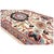 21st Century Afghan Wool Sultanabad 3x12 Ivory, Red, & Blue Handmade Runner Rug #1143661 For Sale - Image 10 of 13