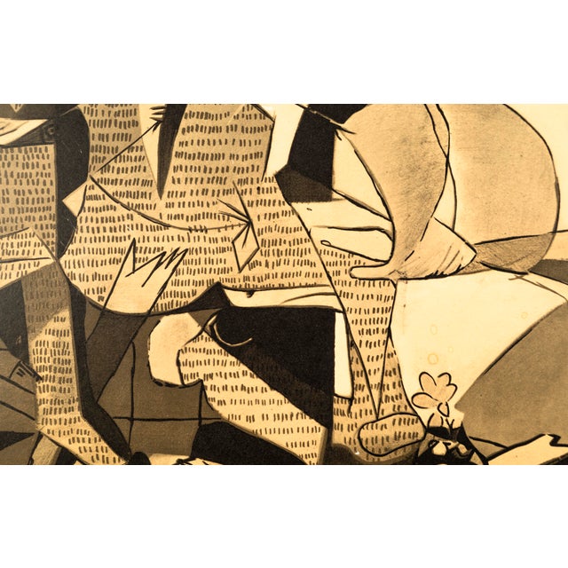 Reproduction of Guernica after Picasso, 1970s For Sale - Image 10 of 11