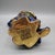 Enameled Brass Guan Gong Sculpture, Colorful Cloisonne Warrior God Figurine, Chinoiserie Tabletop Decor For Sale - Image 4 of 8
