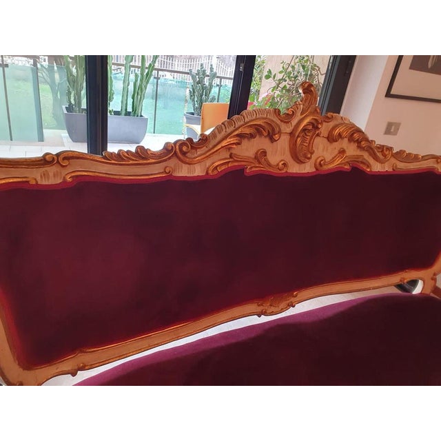 French Louis XVI Style Sofa, Late 19th Century For Sale - Image 13 of 18