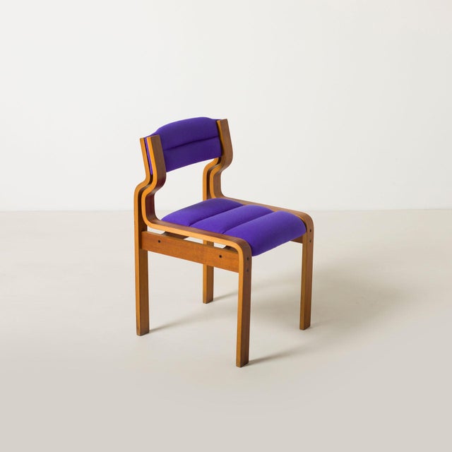 Dining Chairs by Jan Bocan for Holesov, Czechoslovakia, 1970, Set of 4 For Sale - Image 12 of 15