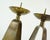 Mid-Century Modern Brass Candleholders, 1950s, Set of 2 For Sale - Image 9 of 10