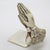 Vintage Italian Handmade Florentine Silver 800 Hand-Shaped Memo Holder Desk Clip, 1970s For Sale - Image 3 of 15