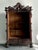 Vintage Boho Black Forest Carved Oak Armoire For Sale In West Palm - Image 6 of 14