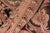 Textile Art Nouveau Medallion 1990's Pak-Persian Black/Pink Wool Rug - 6'2'' X 9'0'' For Sale - Image 7 of 9