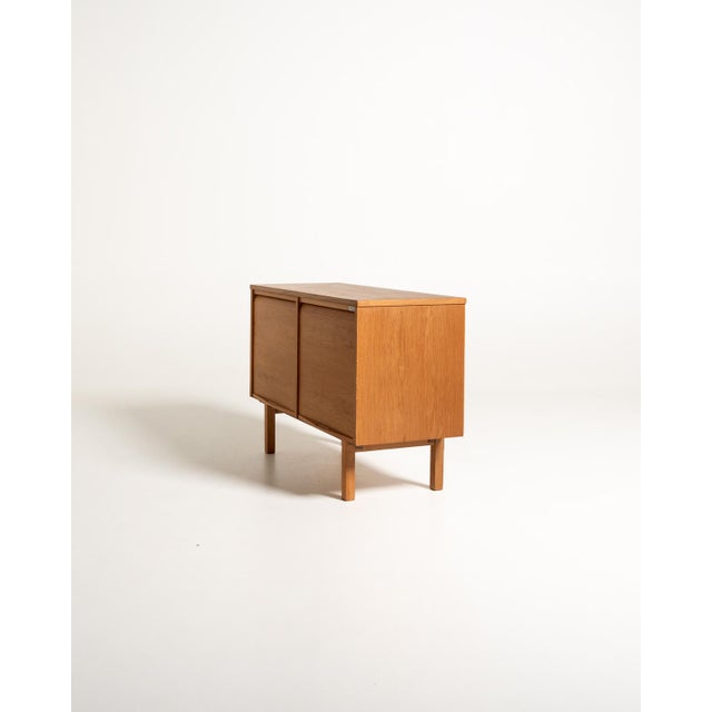 Oak Compact Sideboard from AB Kinnarps, Sweden, 1960s For Sale - Image 4 of 12