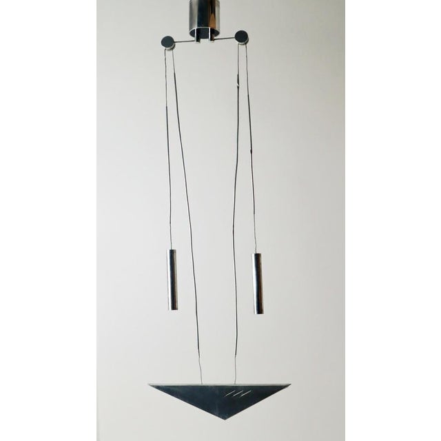 Counterweight Pendant in Aluminium, 1980s For Sale - Image 17 of 18