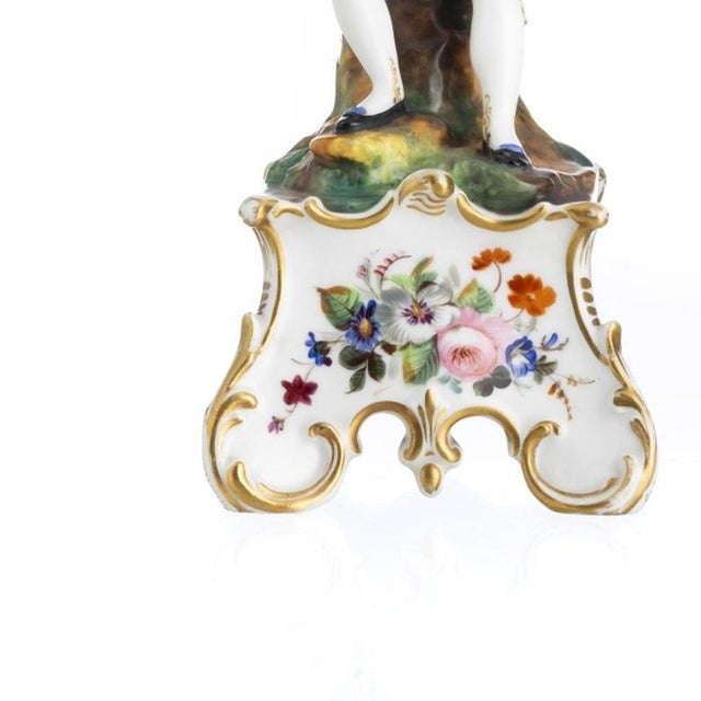 Gallant Figures by Vieux Paris, 19th Century, Set of 2 For Sale - Image 3 of 6