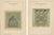 Alexandre M. Raymond, Islamic Architectural Ornament Prints, Konya Mosque Inscriptions, 1924, Chromolithographs, Set of 2 For Sale