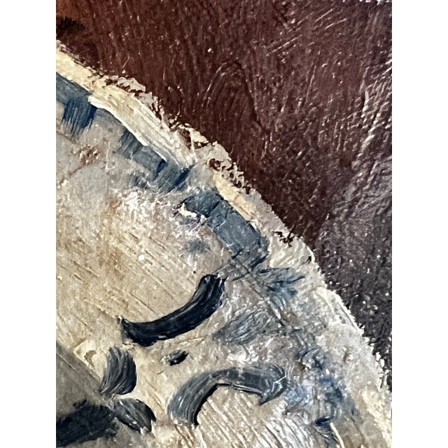 Textile Antique Dutch Still Life Oil Painting For Sale - Image 7 of 11