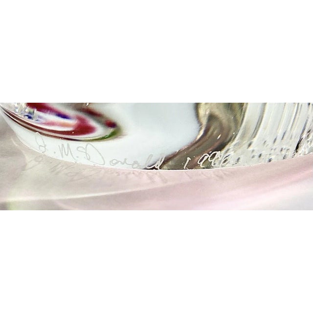 1996 John McDonald Handmade Art Glass Organic Abstract Large Sculpture For Sale - Image 12 of 12