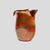 Burnt Orange Murano Glass Vase with Gold Leaf Inclusion by Nichetto For Sale - Image 4 of 12