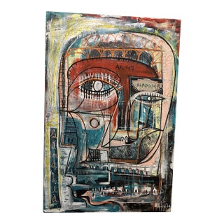 Nico Amortegui Latin-Influenced Neo-Expressionism Painting For Sale