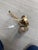 Brass Modern Brass-Tone Swing Arm Wall Lamp For Sale - Image 8 of 10